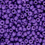 Glasperlen rocailles 8/0 (3mm) Tillandsia purple